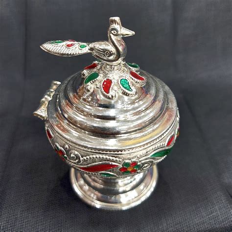 Gitanjali Silver Kumkum Bharani Skb009 Gitanjali Jewellers
