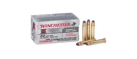 Balas Calibre 22 Magnum Winchester 40 Gr Punta Enc Limaguns Armas