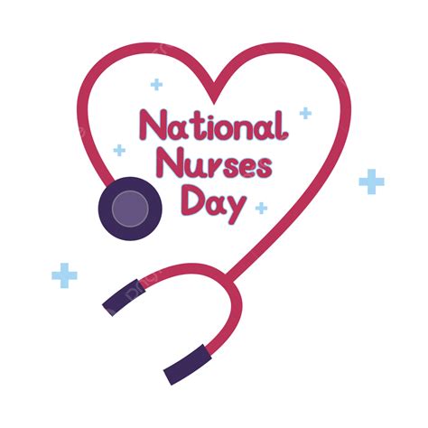 National Nurses Day Vector Art Png Logo National Nurses Day With