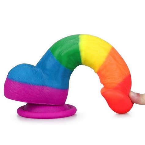 Lovetoy Prider Lgbt Rainbow Dildo Pride Sexshop Sex Ekshop Sk