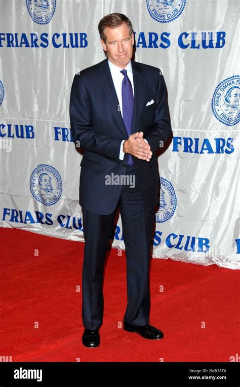 NBC Nightly News Anchor Brian Williams Attends The Friars Club Roast Honoring Matt Lauer In