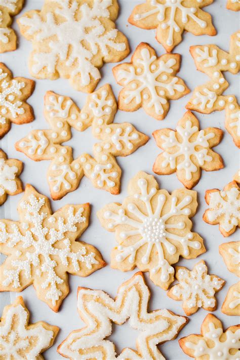 Almond Sugar Cookies With Simple Icing A Beautiful Plate
