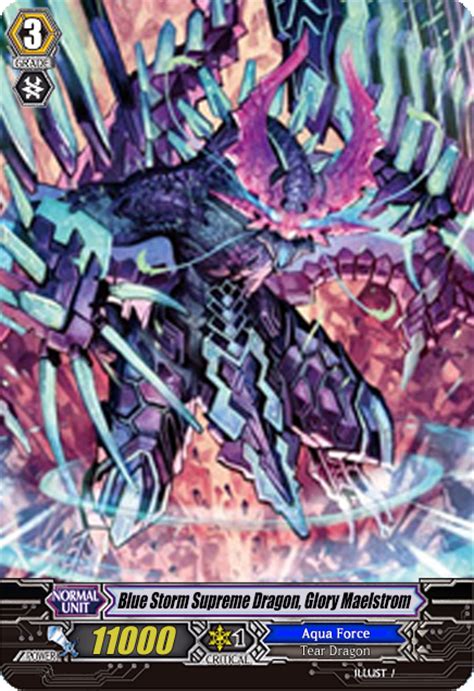 Image Blue Storm Supreme Dragon Glory Maelstrompng Cardfight