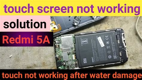 Touch Screen Not Working Touch Not Working After Water Damage Touch
