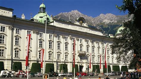 Palácio Imperial De Hofburg Em Innsbruck Áustria Br