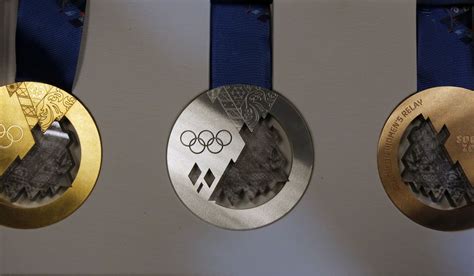 2014 Sochi Olympics Medals Unveiled Washington Times