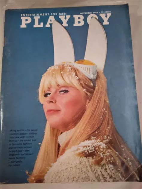 PLAYBOY NOVEMBER 1966 Lisa Baker History Of Sex In Cinema J Paul