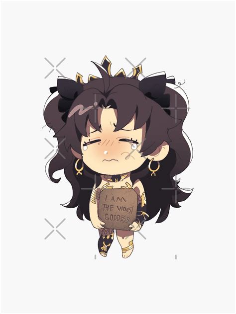 Fgo Ishtar The Worst Goddess Sticker For Sale By Qroken Redbubble