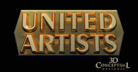 3dconceptualdesignerblog Project Review United Artists 3d Logo