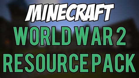 World War 2 Resource Pack 1minecraft