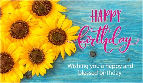 The 60 religious birthday wishes. Free Happy Birthday - Blessed and Happy eCard - eMail Free ...