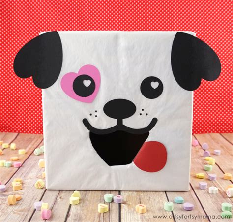 Puppy Dog Valentine Card Box Artsy Fartsy Mama