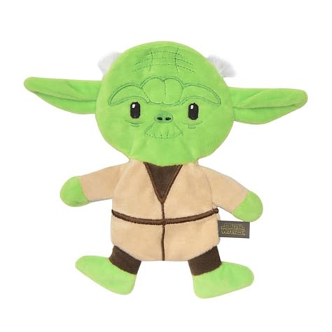 Fetch For Pets Star Wars Yoda Plush Flattie Dog Toy Small Petco
