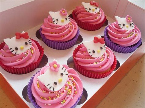 Hello Kitty Cupcakes Boxed Hello Kitty Cupcakes Hello Kitty Cake