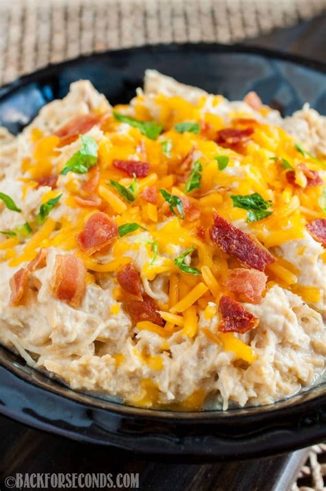 Crock Pot Cheesy Bacon Ranch Chicken Page 2 Of 2 Back For Seconds