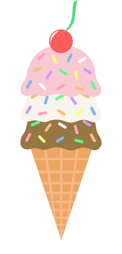 Clip Art Ice Cream Cone Clip Art Library