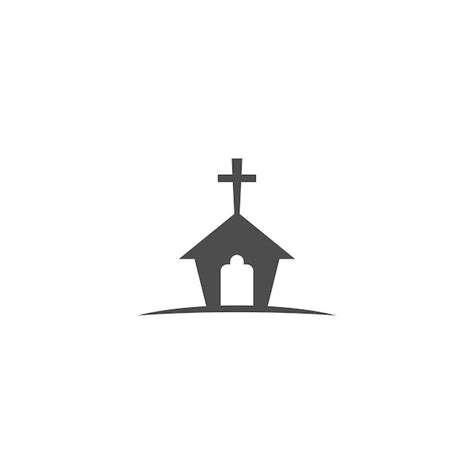 Premium Vector Church Icon Logo Design