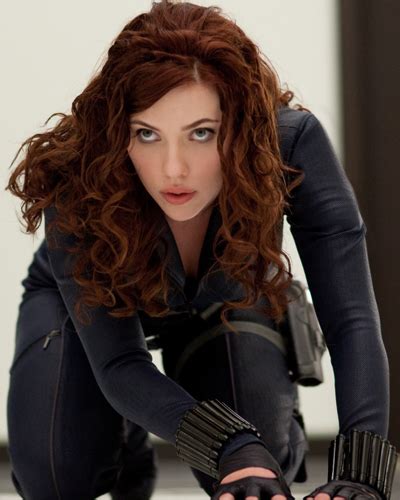 Johansson Scarlett Iron Man 2 Photo