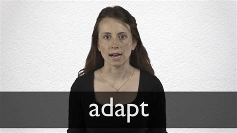 How To Pronounce Adapt In British English Youtube