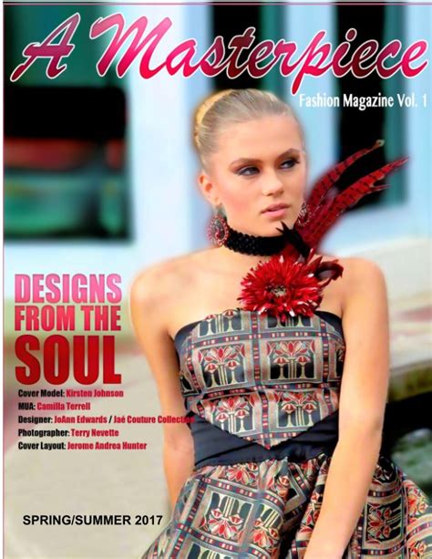 A Masterpiece Fashion Magazine Vol 1 Von Joann Edwards Blurb Bücher