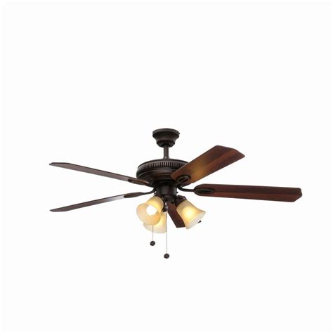 A style creation of ceiling is one of the essential aspects of a room's design. Hampton Bay Glendale 52 in. Oil-Rubbed Bronze Ceiling Fan ...