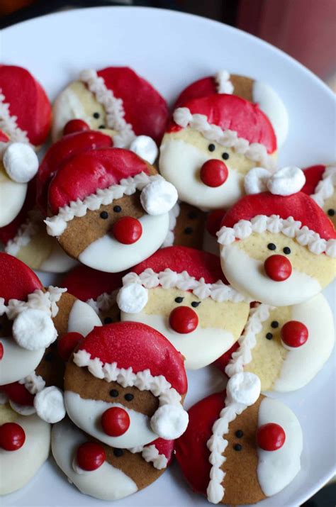 Santa Sugar Cookies Worn Slap Out