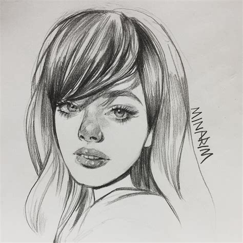 Pin By Rosa Lötter On Penpencil Art Instagram Art Portrait Drawings