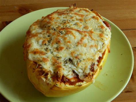 Maybe you would like to learn more about one of these? Chicken Parmesan Spaghetti Squash Boats ~ Laws of the Kitchen
