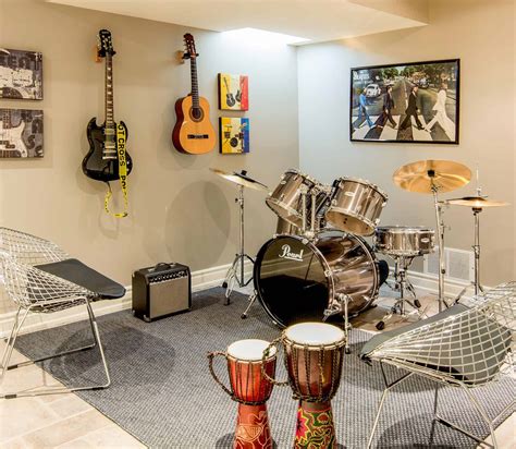 Living room music is a musical composition by john cage, composed in 1940. Cool Unfinished Basement Remodeling Ideas for any Budget ...