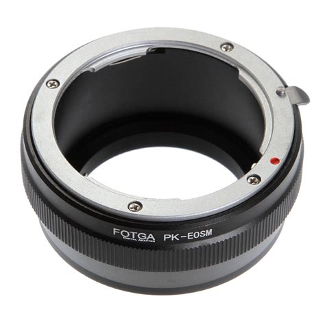 fotga adapter ring for pentax pk k mount lens to canon eos ef m m2 m3