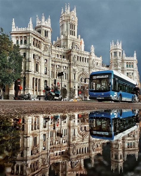 European Architecture Notre Dame Madrid Spain City Building