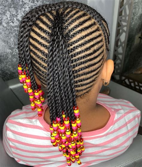 Neatness Is The 🔑 Kids Braids No Extension Added 😮 💕💫 Kids