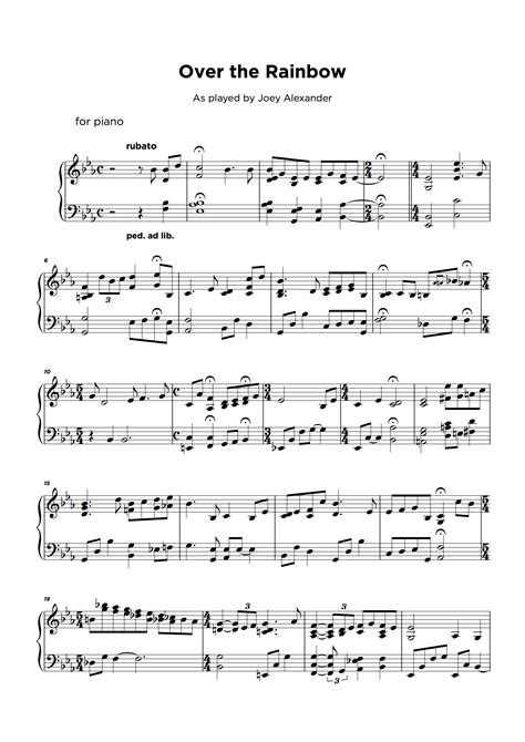 Piano Transcription Service • My Sheet Music Transcriptions