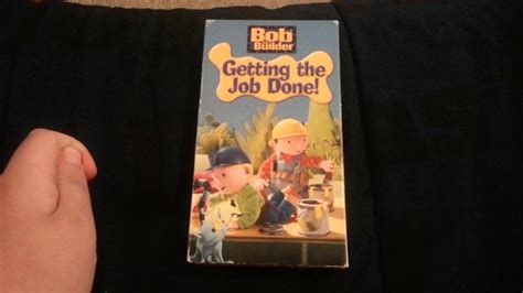 Bob The Builder Getting The Job Done VHS Review YouTube