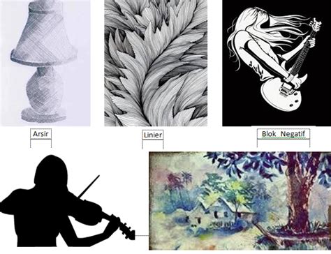 Gambar model seni 8