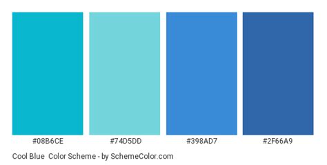 Convert colour pastel blue to rgb, hex, pantone, ral or cmyk. Cool Blue Color Scheme » Blue » SchemeColor.com