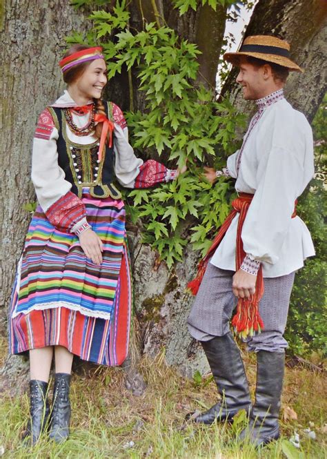 Local Style Traditional Costume Of Belarus By Region