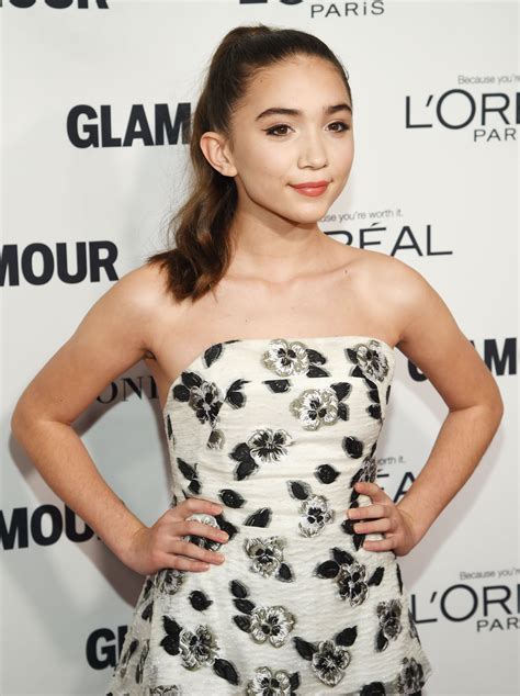 Rowan Blanchard Raises An Important Point About Smiling And Once Again