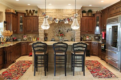 Use baskets above your kitchen cabinets to store extra dishes. Christmas Decorating Ideas That Add Festive Charm to Your ...