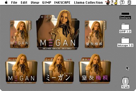 M GAN MEGAN Movie Folder Icon Pack By Zenoasis On DeviantArt
