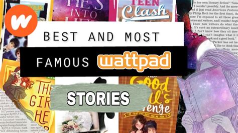 Best And Most Famous Wattpad Stories Youtube