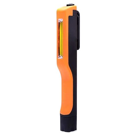 140 Lumen Led Penlight Flashlight With 180° Twist Magnetic Clip