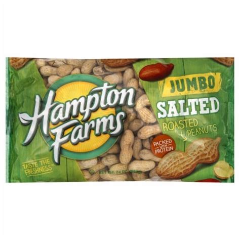 Hampton Farms Peanuts Peanuts Salted In Shell 24 Oz Frys Food Stores