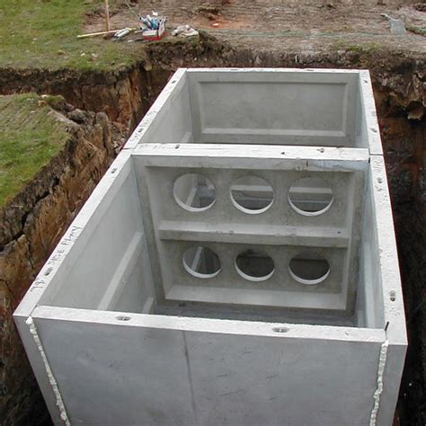 Whites Modular Precast Concrete Tanks By Naylor Drainage Ltd