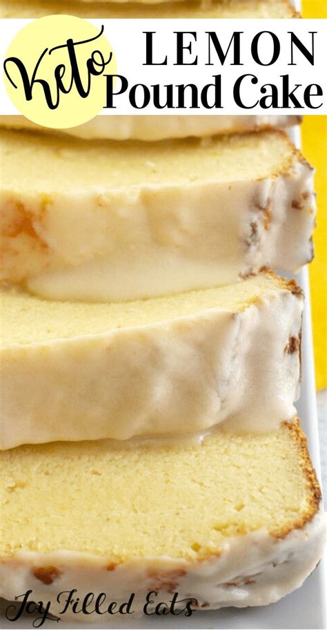 This simple butter pound cake loaf is moist and rich, with a beautiful crumb. Lemon Pound Cake - Keto, Low Carb, Gluten-Free, Sugar-Free ...