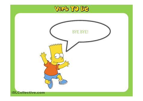 Verb To Be Ppt Interactive Powerpoint Presentation Interactive