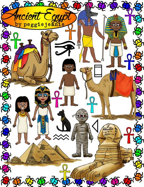 Ancient Egypt Clipart By Peggiejeanie