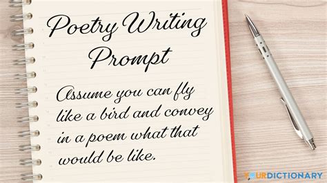 41 Poetry Prompts To Inspire Fresh Vivid Writing Yourdictionary