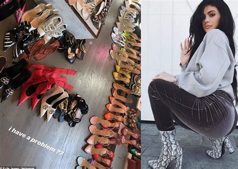 Kylie Jenner Shows Off Her Lavish Shoe Closet After Going On Shopping