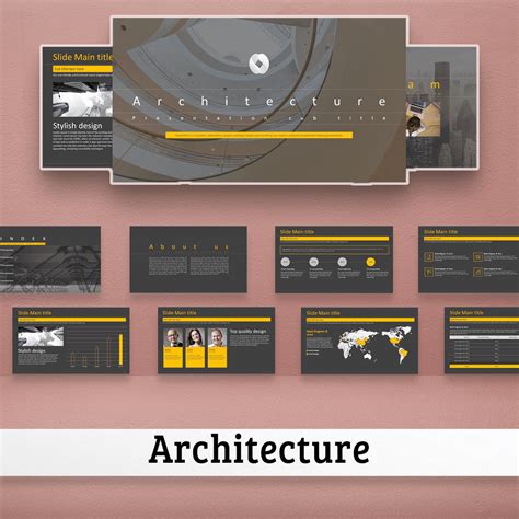 Architecture Presentation Layout Template